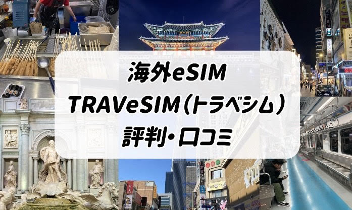 TRAVeSIM　評判・口コミ