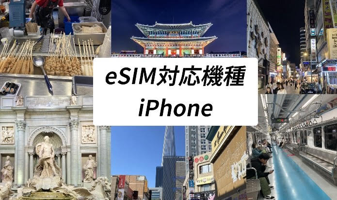 eSIM　対応機種　iPhone