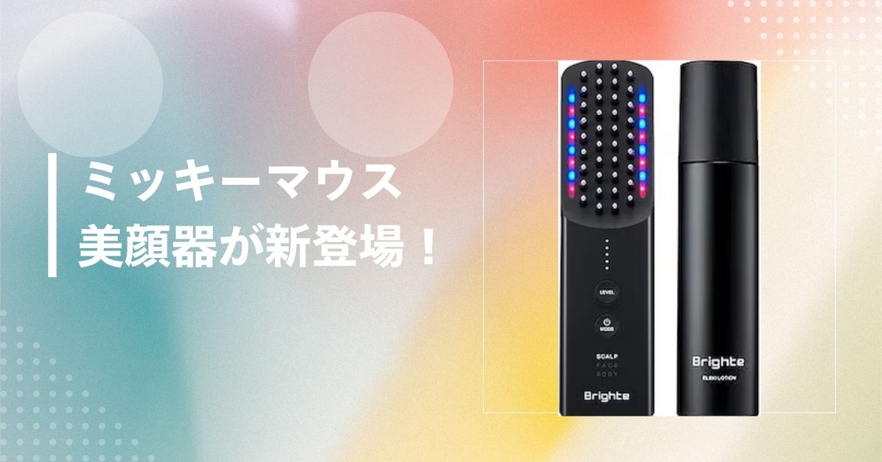 美顔器 ミッキーマウス