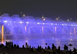 漢江 噴水ショー 2025