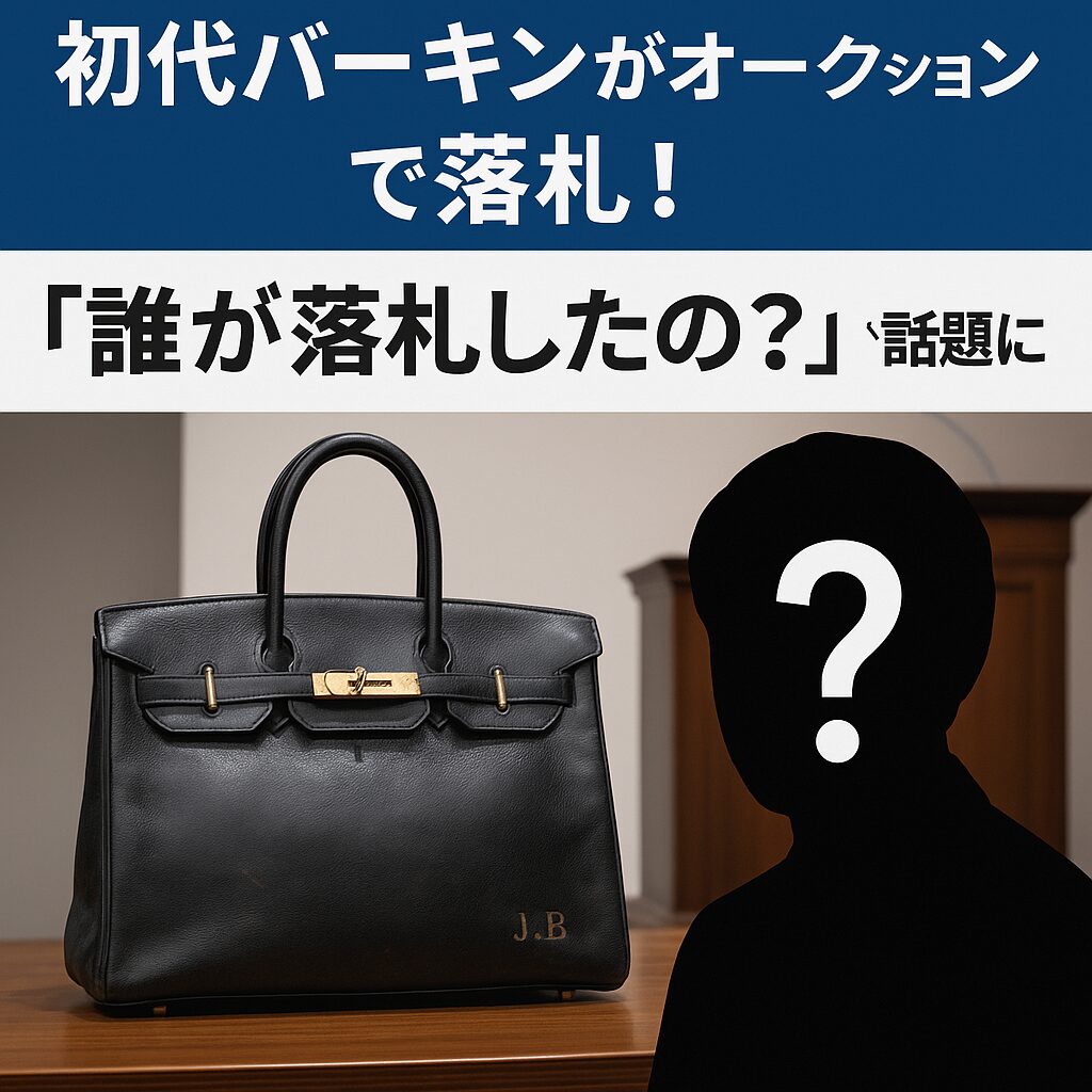 エルメス　初代バーキン　落札　誰