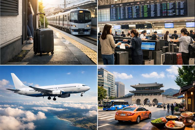 日本から韓国 所要時間