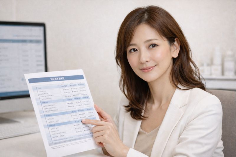 ソウルアイ美容外科 料金表