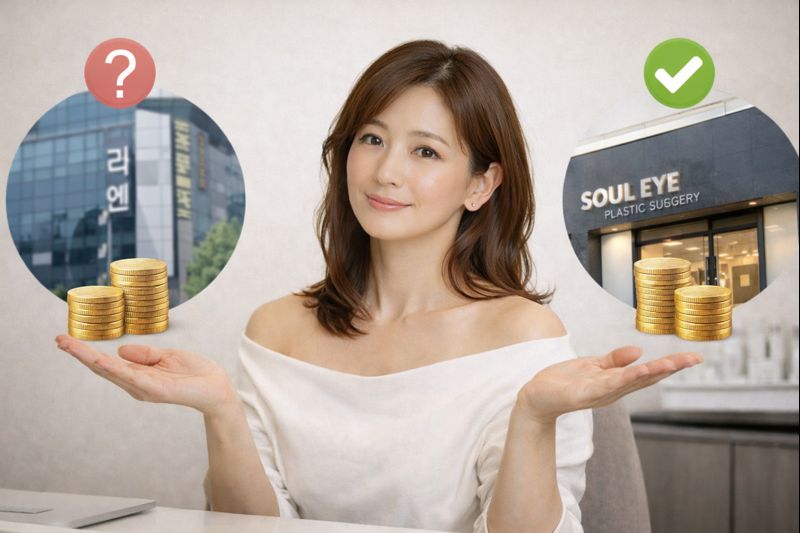 ソウルアイ美容外科 料金比較