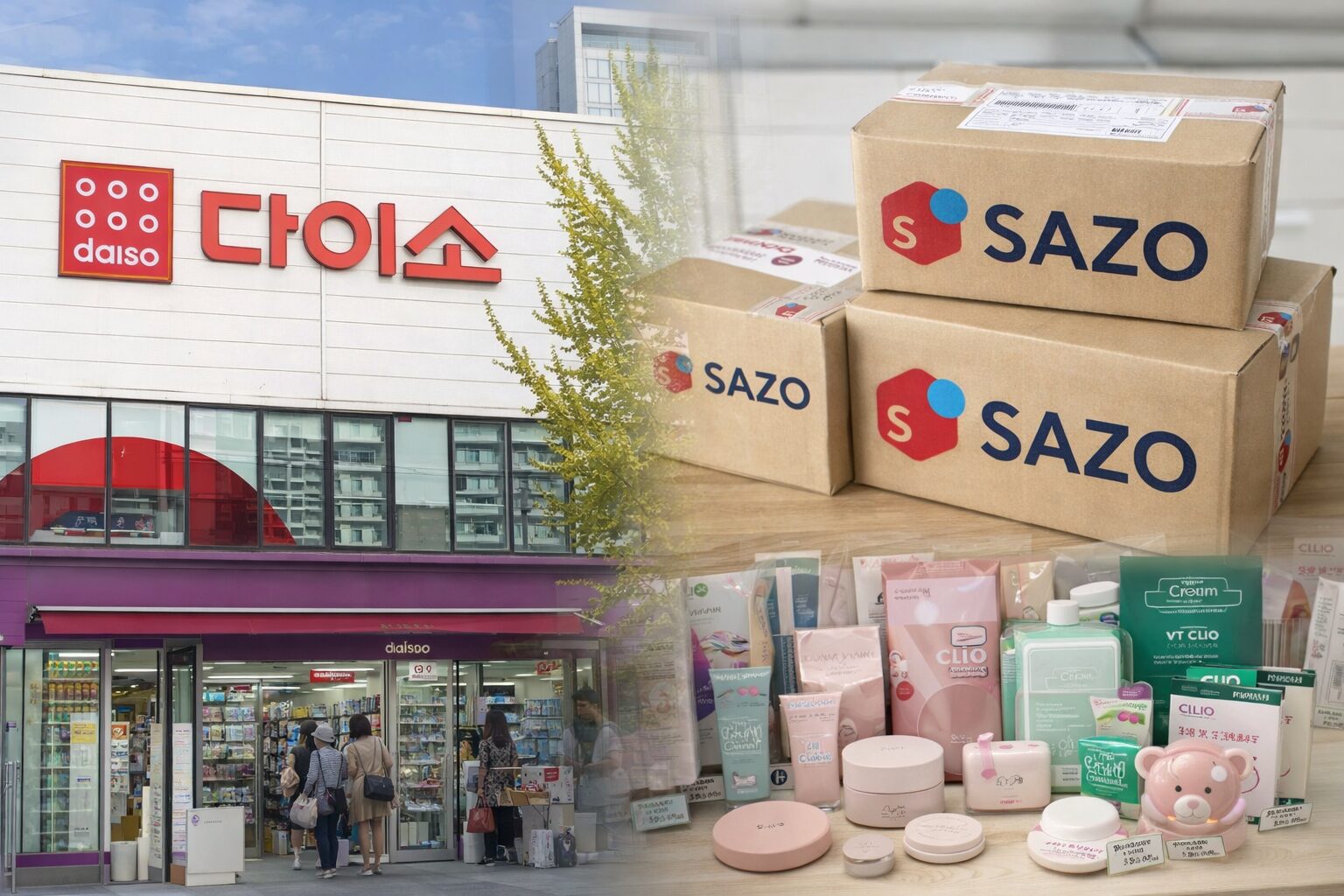 韓国ダイソー店舗と購入代行サービスで届く商品イメージ｜日本からの入手方法まとめ