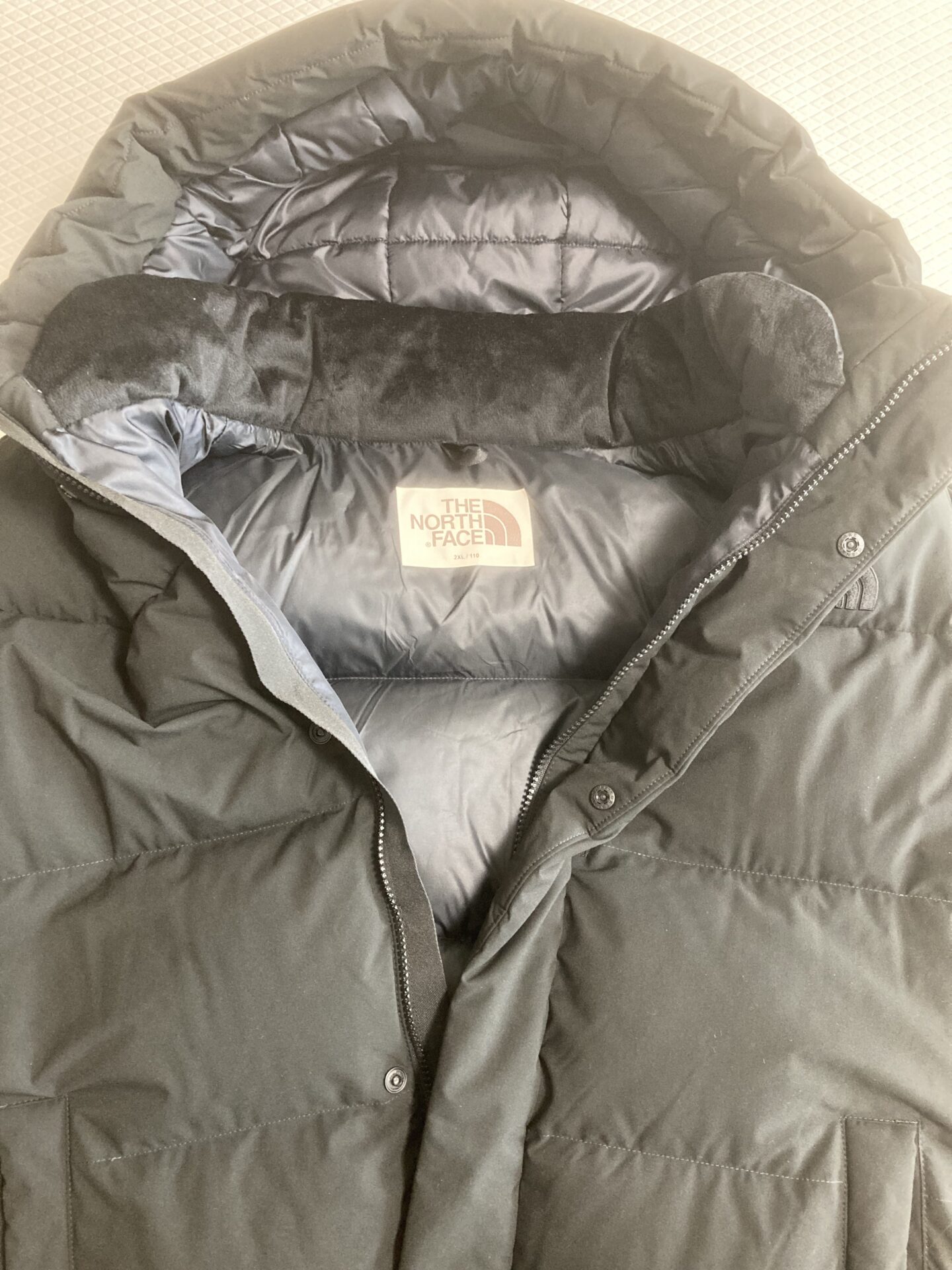 ノースフェイス ホワイトレーベルのタグ表記