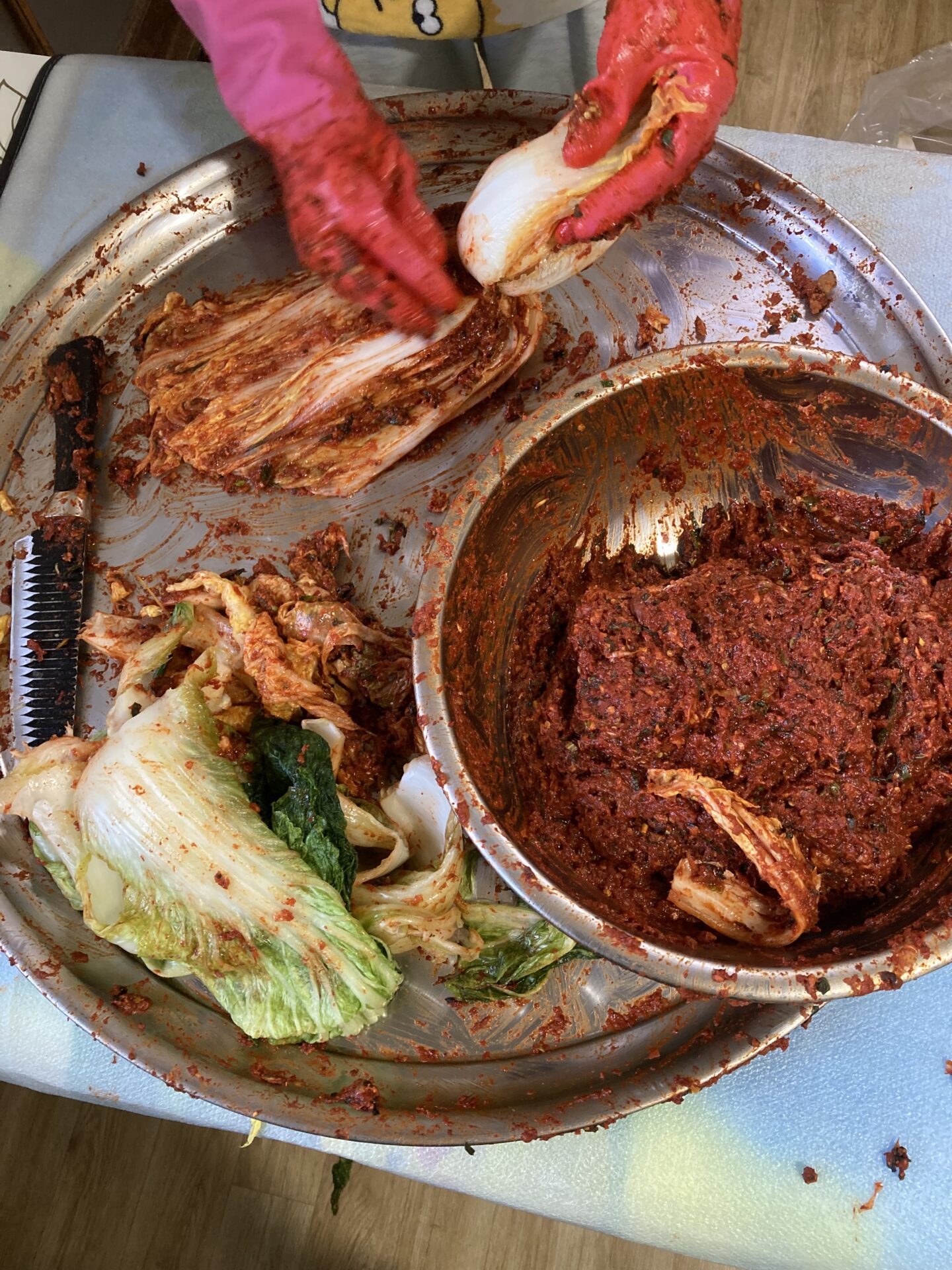 韓国 キムチ漬け キムジャン