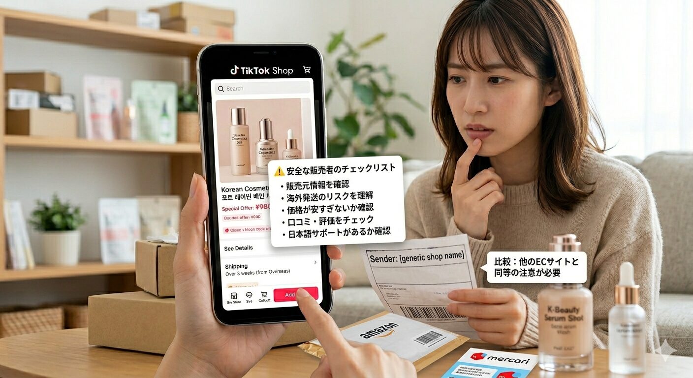 TikTok Shopに詐欺はある？実際の危険性