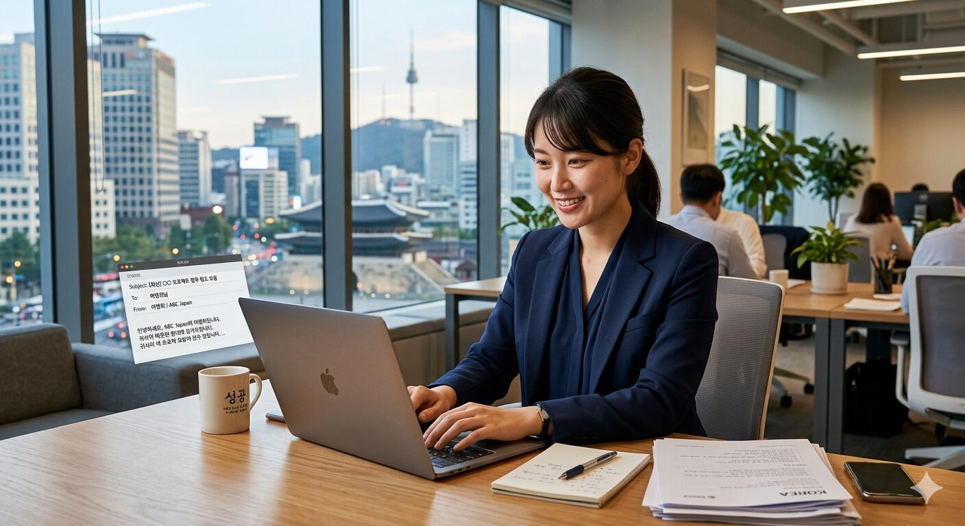 【コピペOK】韓国語ビジネスメールの書き方｜そのまま使える例文集