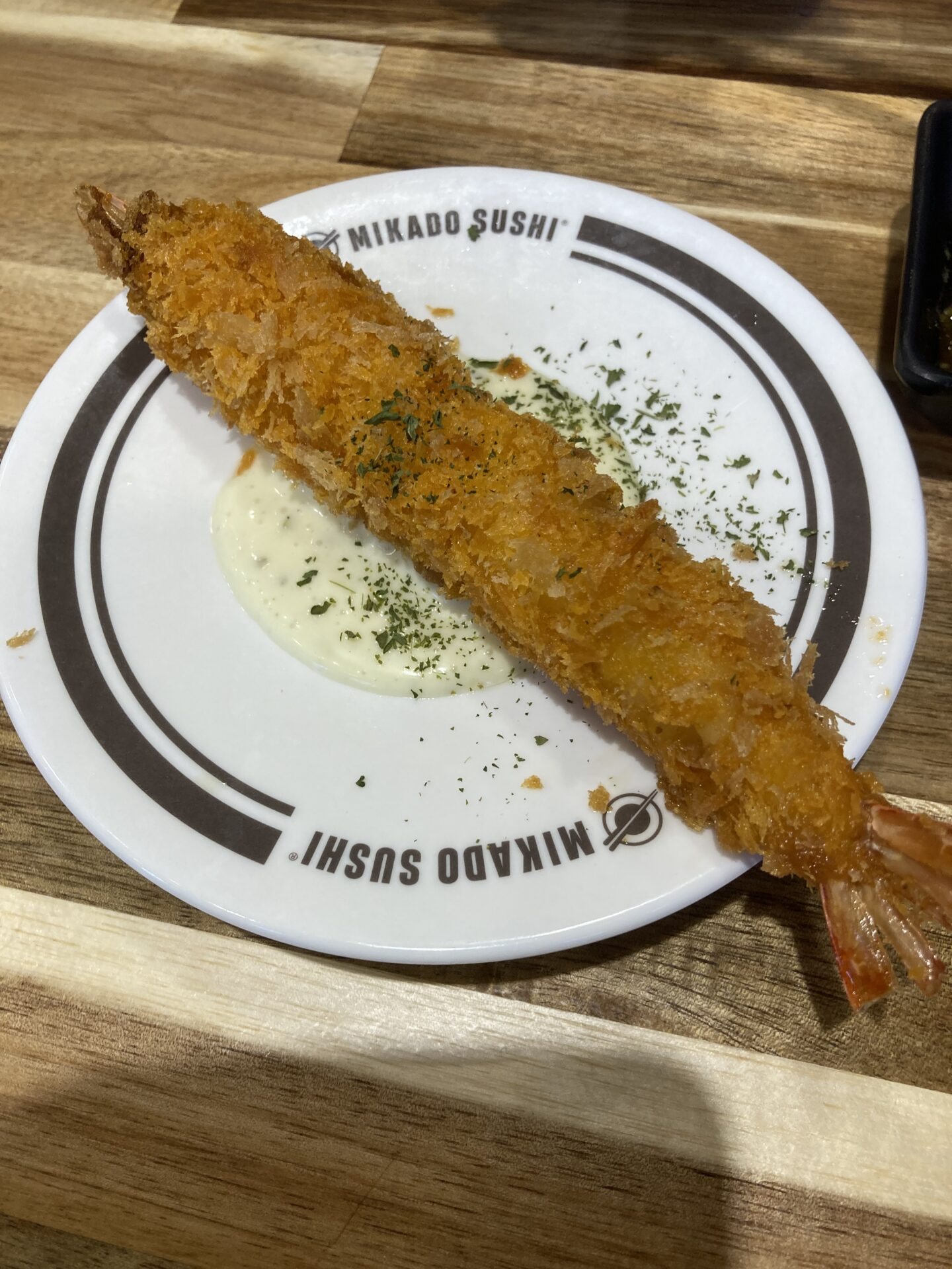 韓国 MIKADO SUSHI エビフライが美味しい